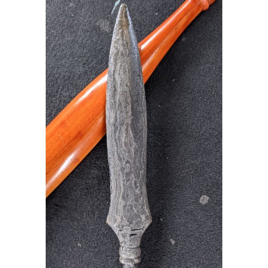 Tombak Sadak Sepuh Pamor Pendaringan Kebhak Tangguh Mataram est