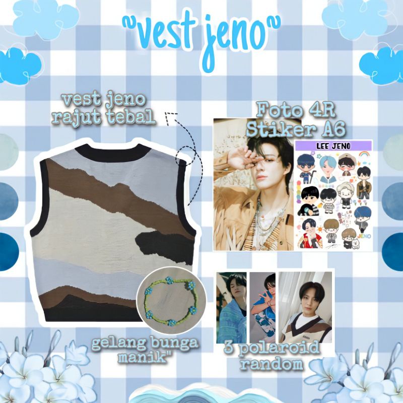 Rompi Rajut Jeno Vest Jeno/Rompi Rajut Jeno/Vest Korea ( BISA COD )