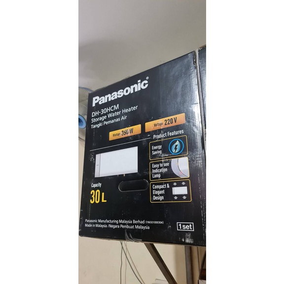 Pemanas Air Water Heater Listrik Panasonic 30 Liter