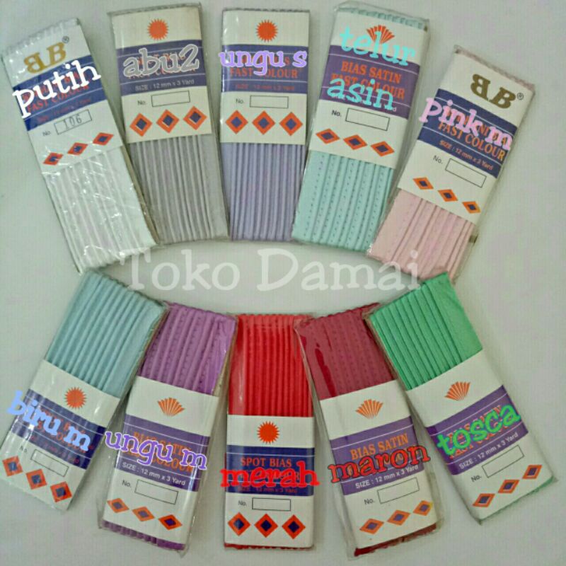 * BISBAN SATIN ISI  [Per Pcs]