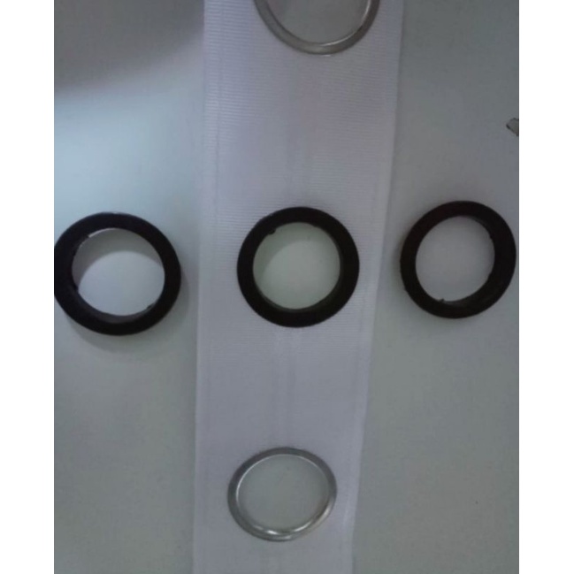 kain smokering gorden warna coklat