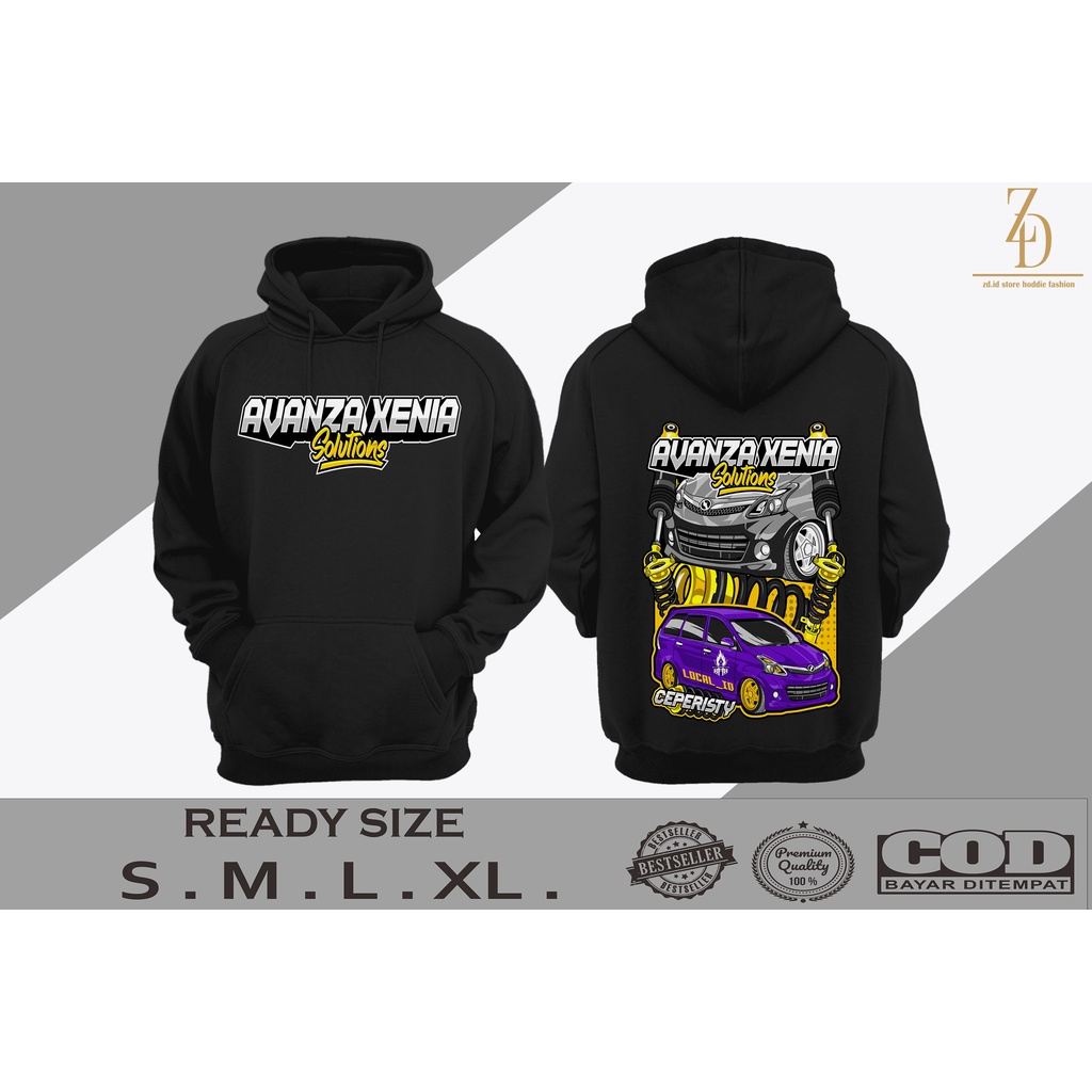 JAKET HODDIE AVANZA XENIA SOLUTION | HOODIE PRIA | JAKET PRIA | HOODIE KEREN