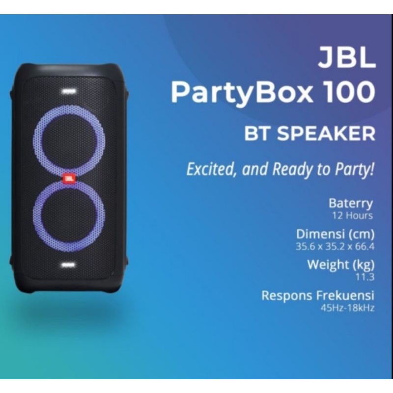 JBL PARTY BOX 100 ORIGINAL