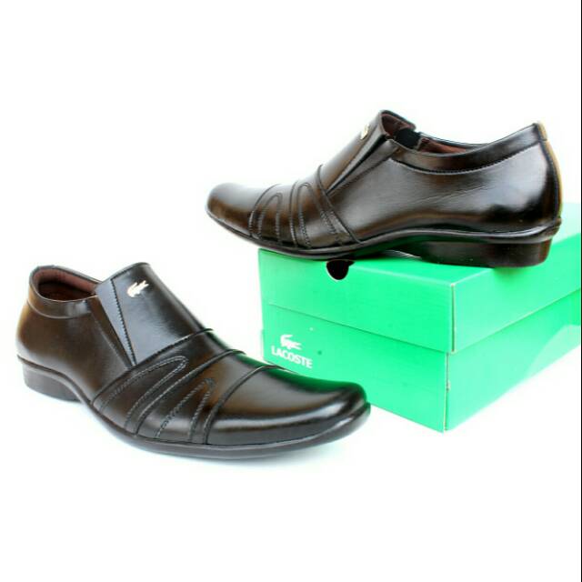 SEPATU PRIA PANTOFEL LACOSTE FORMAL KANTOR