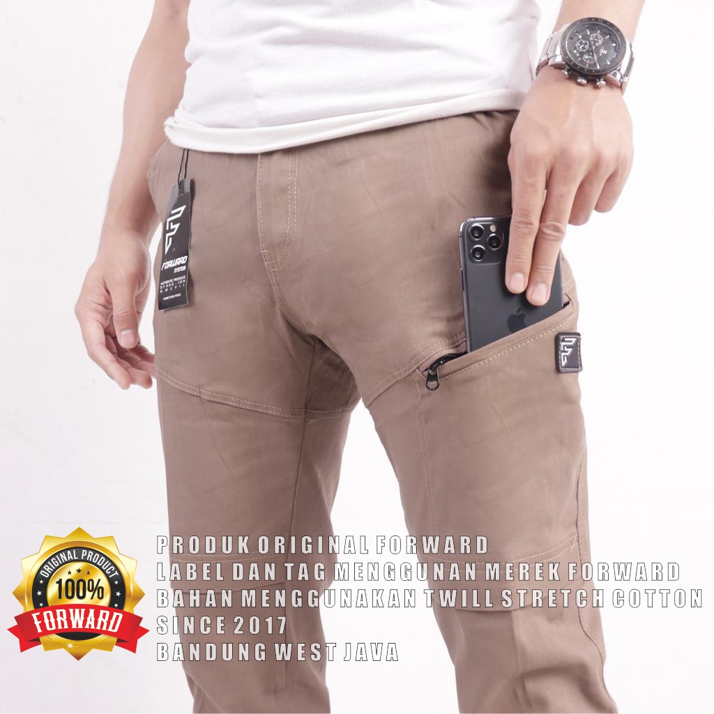 celana joger jogger celana cargo pria fourlayers