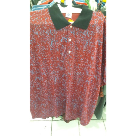 kaos kerah jumbo size 2xl-6xl import