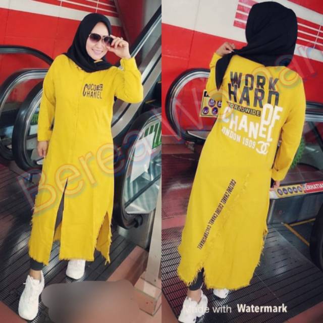 HC /TUNIK / TUNIK JEANS/ TUNIK IMPORT/ TUNIK MURAH/ TUNIK MODIS/ TUNIK BANGKOK