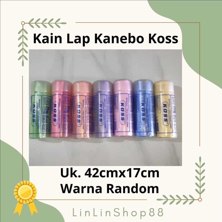Kanebo KOSS lap kain refil chamois 42 x17