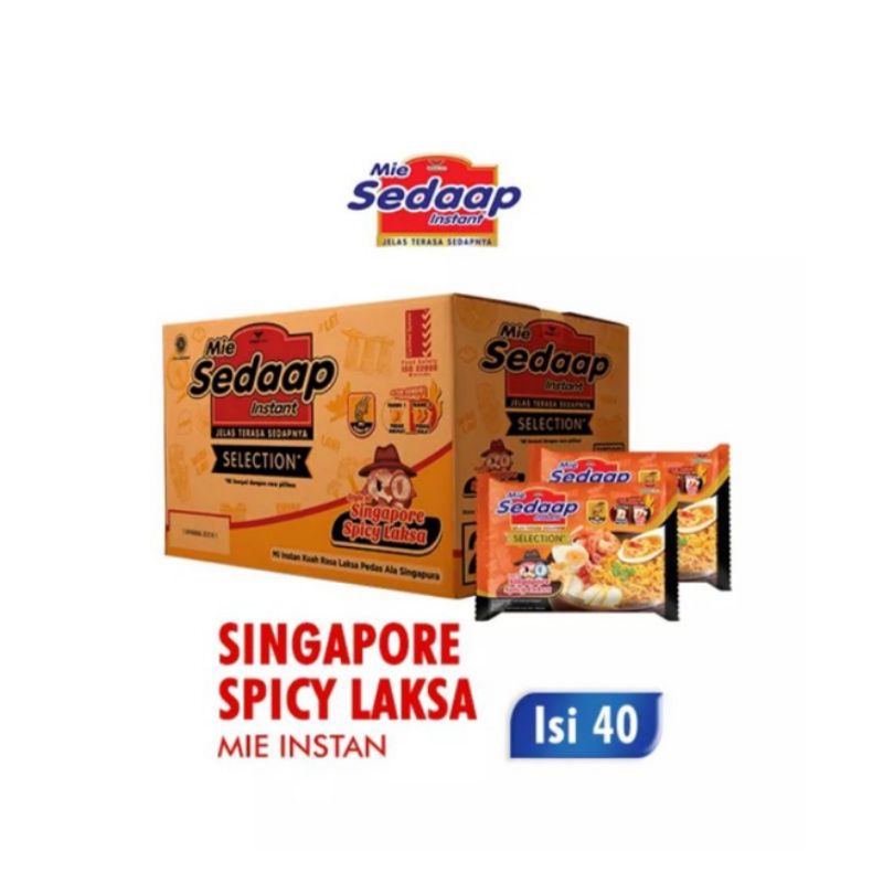 

MIE SEEDAP LAKSA SINGAPORE per karton isi 40 BKS