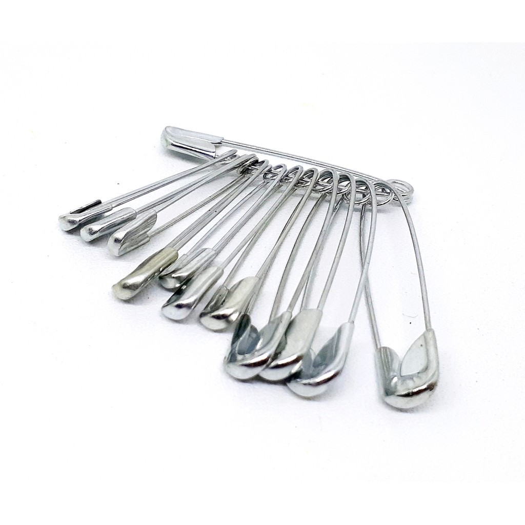 [DEASHOP] PENITI JUMBO 1 SET ISI 12 PCS STAINLESS