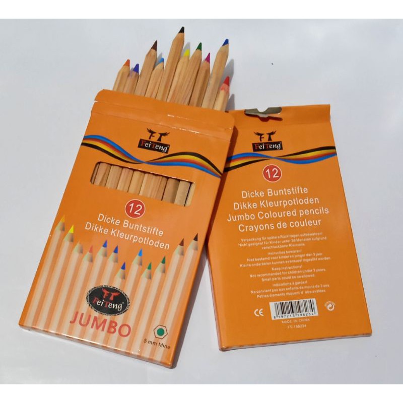 

Pensil Warna Jumbo 12 Warna