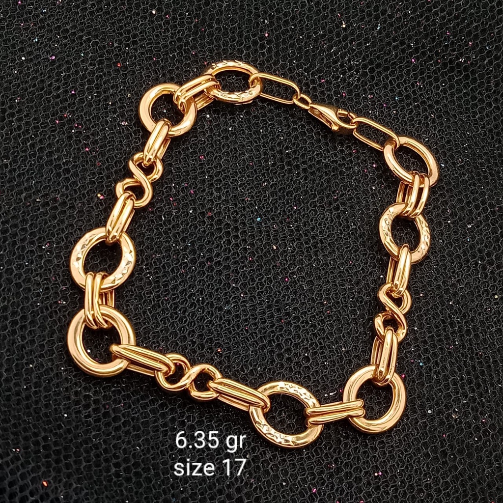 Gelang Emas 17K - 6.35 gr Kadar 750 - 172