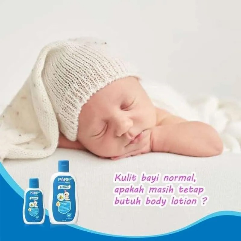 Pure Baby Body Lotion 200ml Lotion Bayi untuk Kulit Bayi