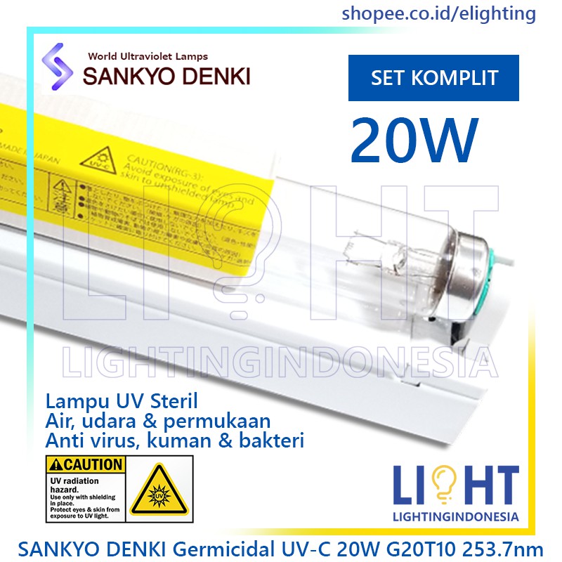 Sankyo Denki G20T10 Lampu UV
