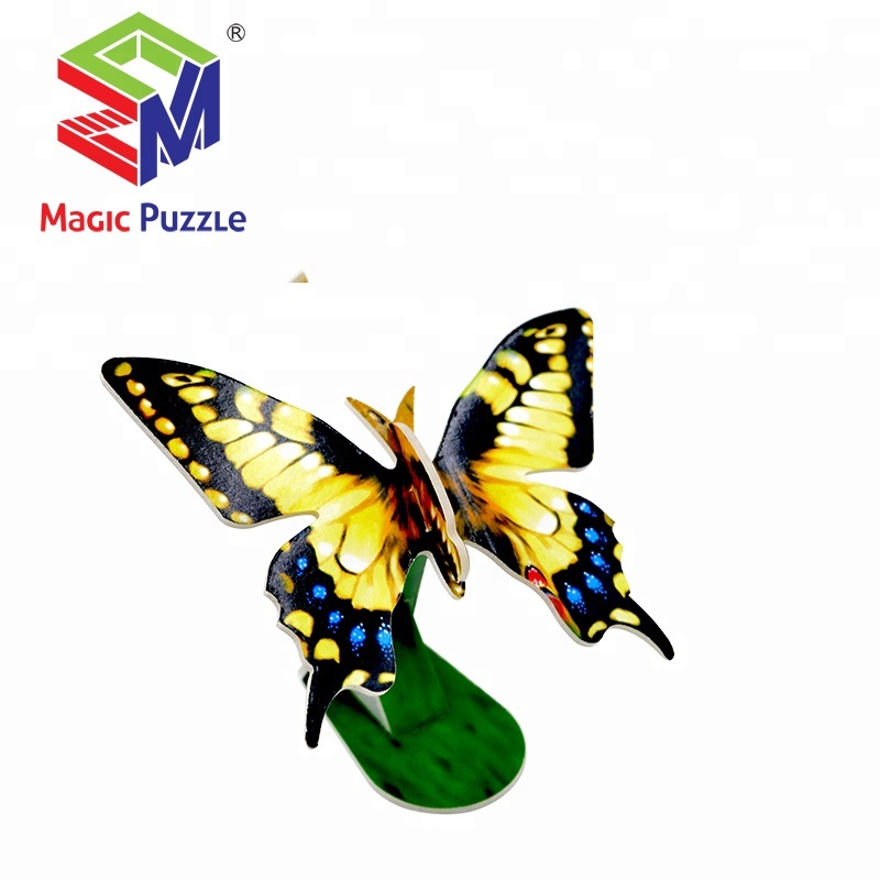 Puzzle 3D Bentuk Serangga - INSECT IN LIFE - Mainan Edukasi B368-17