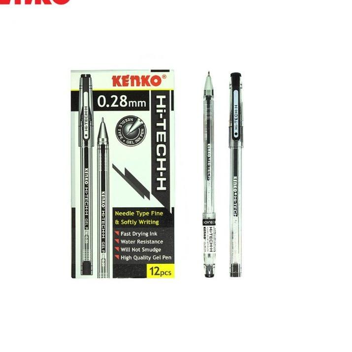 

(PROMO KA845) Pulpen Hi-Tech Kenko Gel 0.28 Mm ✫