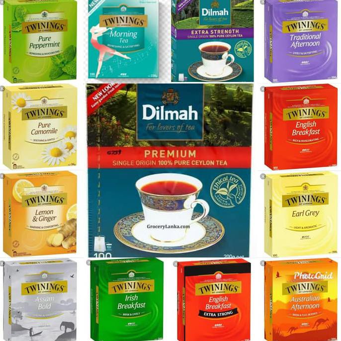 

TEA - 17 - 74 - TWININGS TEA 80-100PC TOKO - TEH - SEDJAK - DULU - KALA.