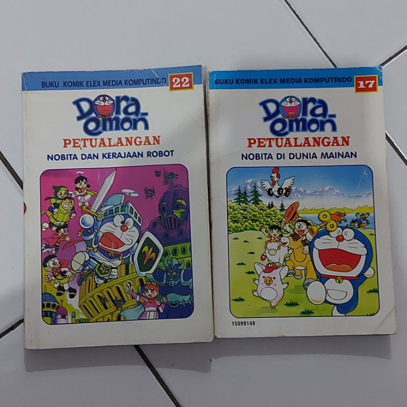 Komik Doraemon Petualangan no 17 dan 22