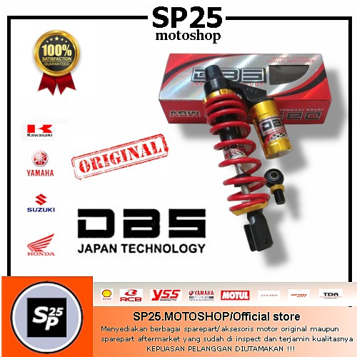 SHOCKBREAKER MIO M3 ORIGINAL DBS - Xeon Fino Beat DBS Red