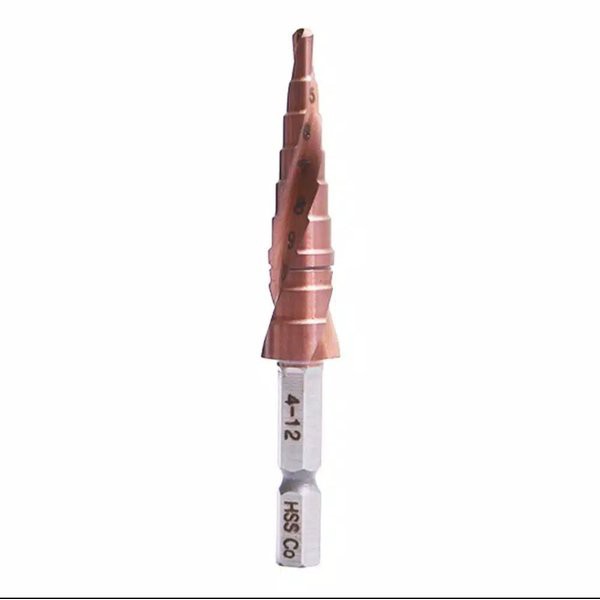 Mata Bor cobalt Spiral HSS Cobalt M35 Step Drill 4 -12