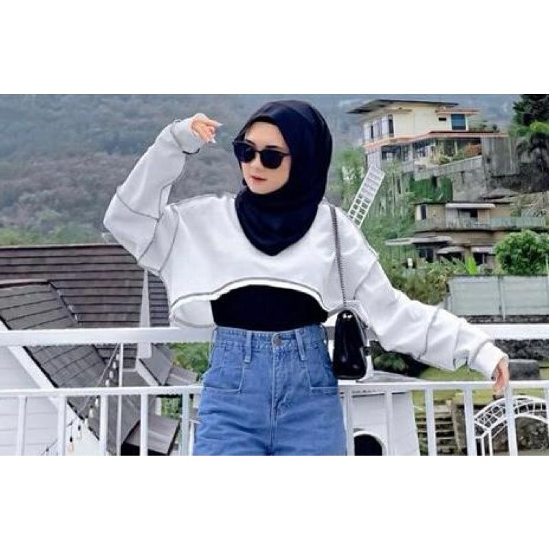 ALETA CROP KNITE | SWEATER RAJUT MURAH | RAJUT WANITA