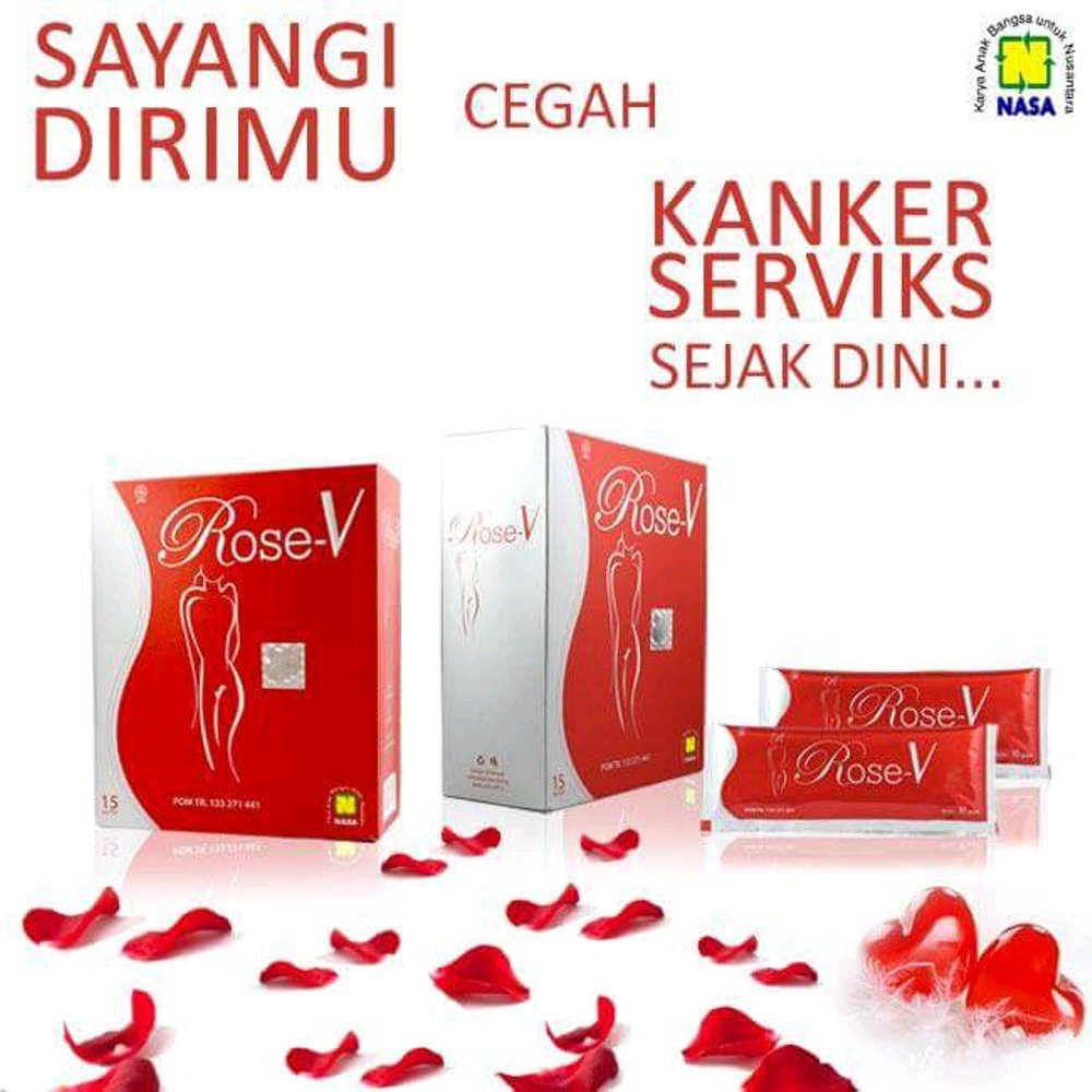 

PROMO Rose-V NASA / MINUMAN SERBUK HERBAL UNTUK MASALAH KEWANITAAN / ISI 15 SACHET