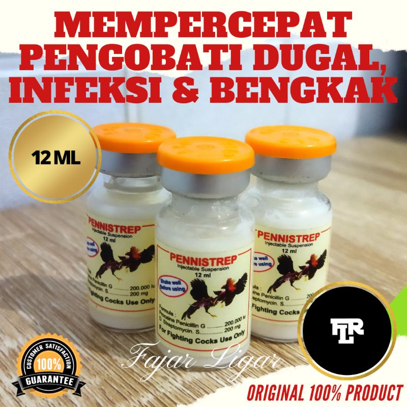 OBAT AYAM PENNISTREP ANTI DUGAL BENGKAK INFEKSI LUKA AYAM | 12ml