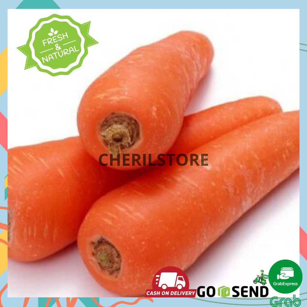 wortel Berastagi wortel impor 250gram - 500gram