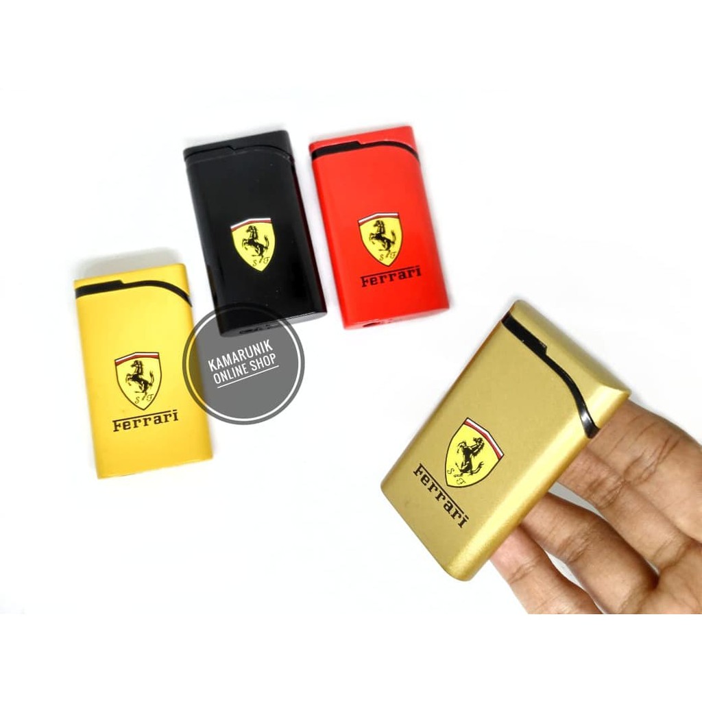 Super Promo! KOREK API GAS FERRARI 95141 MANCIS LAS LIGHTER UNIK Murah!