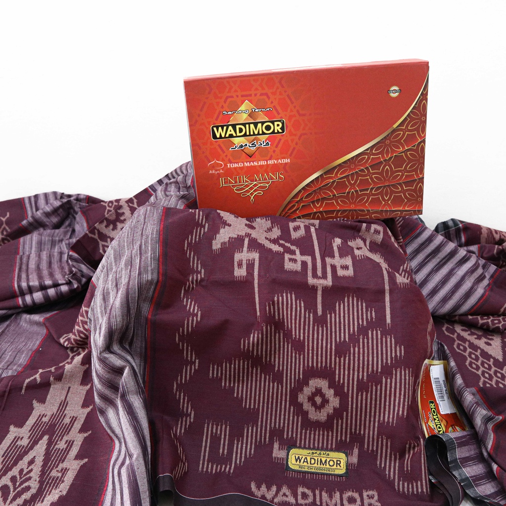 Sarung Wadimor Motif Jentik Manis