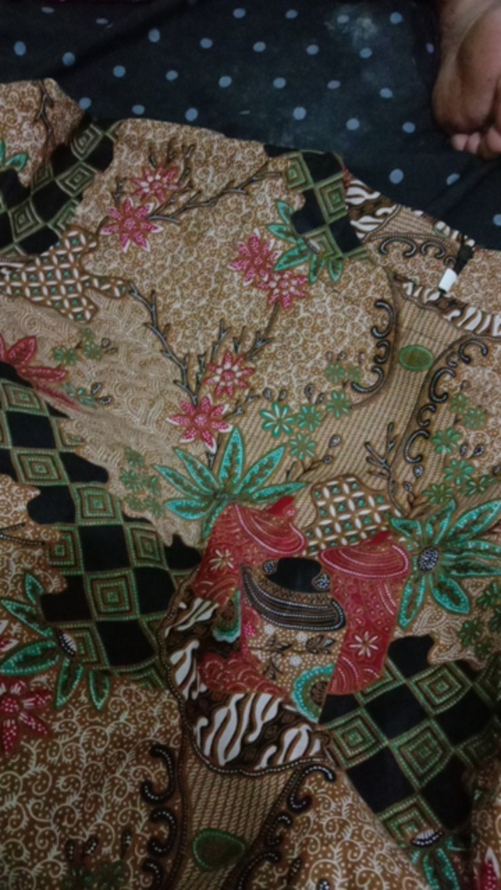 Batik Couple Keluarga Maura Couple Sania Ruffle Ori Ndoro Jowi Dnt Termurah