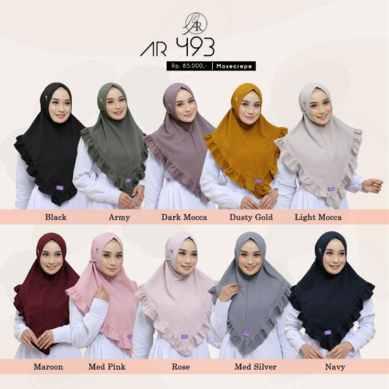 Arrafi hijab code 493