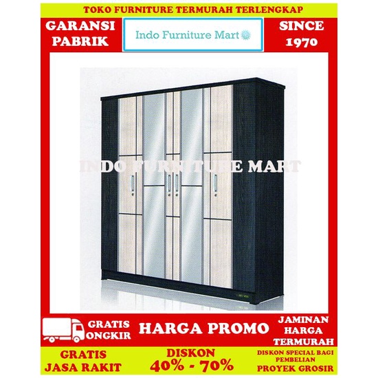 Lemari Pakaian Minimalis Baju4 Pintu Lemari Imax Scandia 4 Pintu
