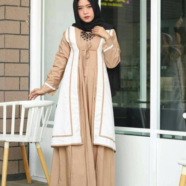 Baju Gamis Maxi Liyana Fashion Muslim Wanita Ad