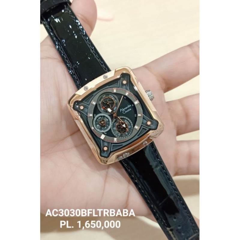 JAM WANITA JAM ALEXANDRE CHRISTIE AC 3030 BLACK