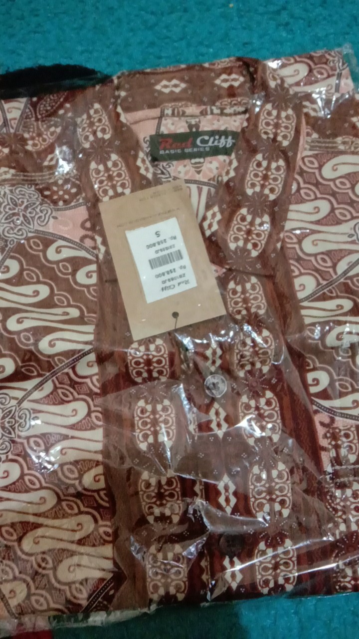 Redcliff Zb1569 Mi - Kemeja Batik Lengan Pendek