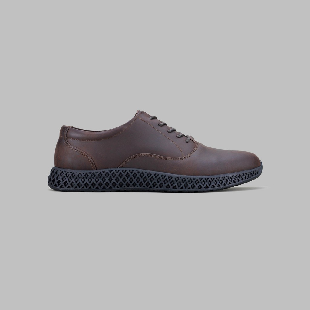 ARTAP - Sepatu Sneakers Kulit Asli - Wolio CH Brown Black Sole