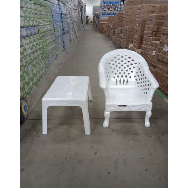 Meja Kursi Taman Napolly (1 Meja + 2 Kursi)
