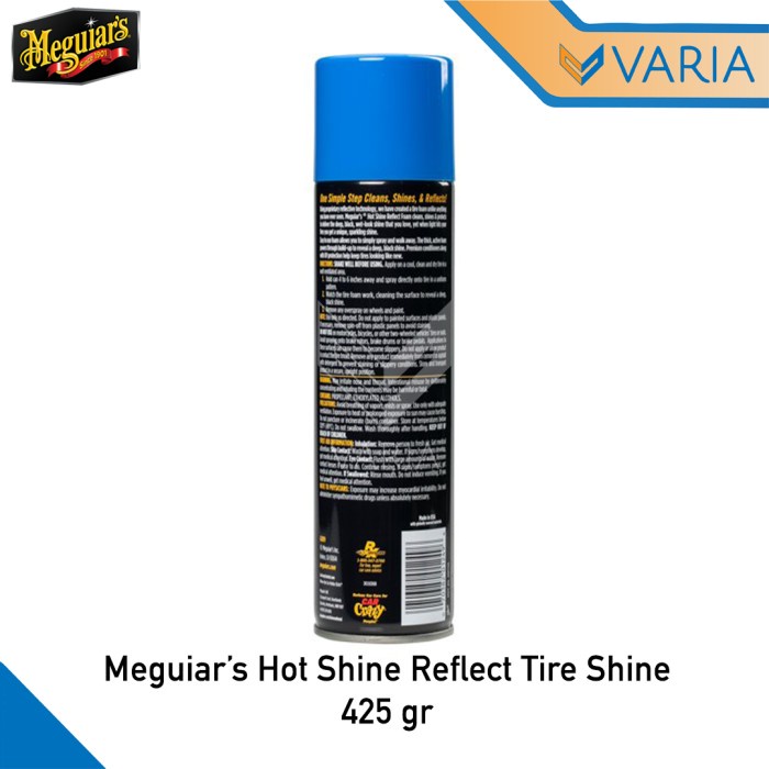 Meguiar's Hot Shine Reflect Tire Shine 425 gr Foam Meguiars G18715