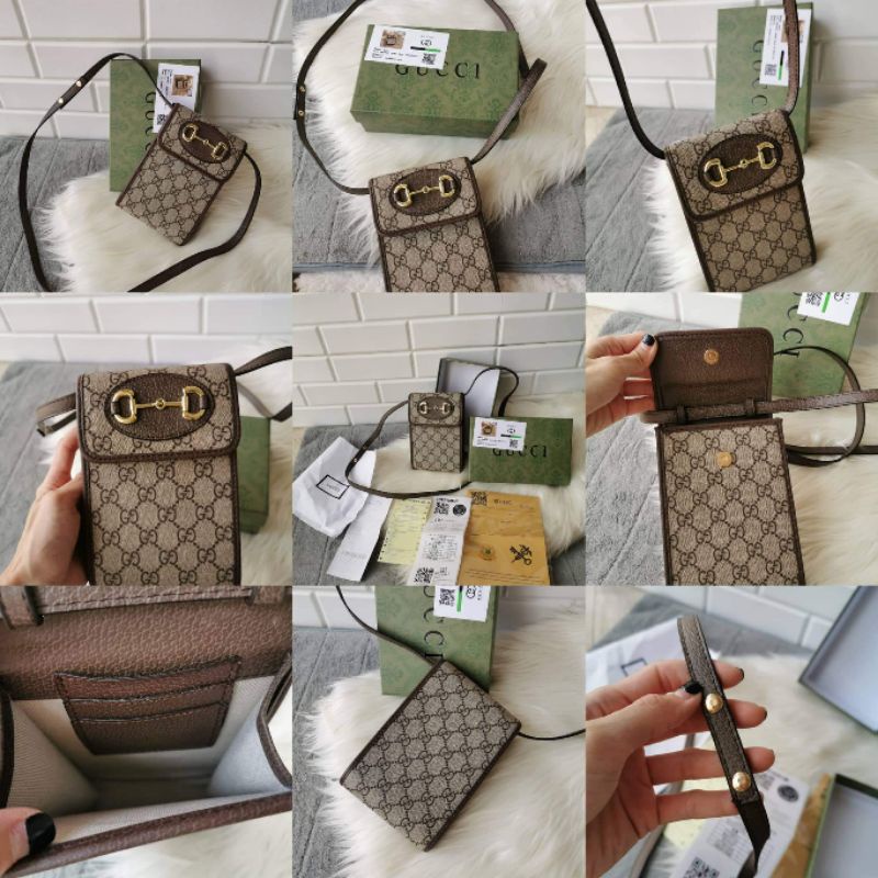 NEW ITEM hpo horsebit sling bag phone free box / tas hp / tas hpo sling