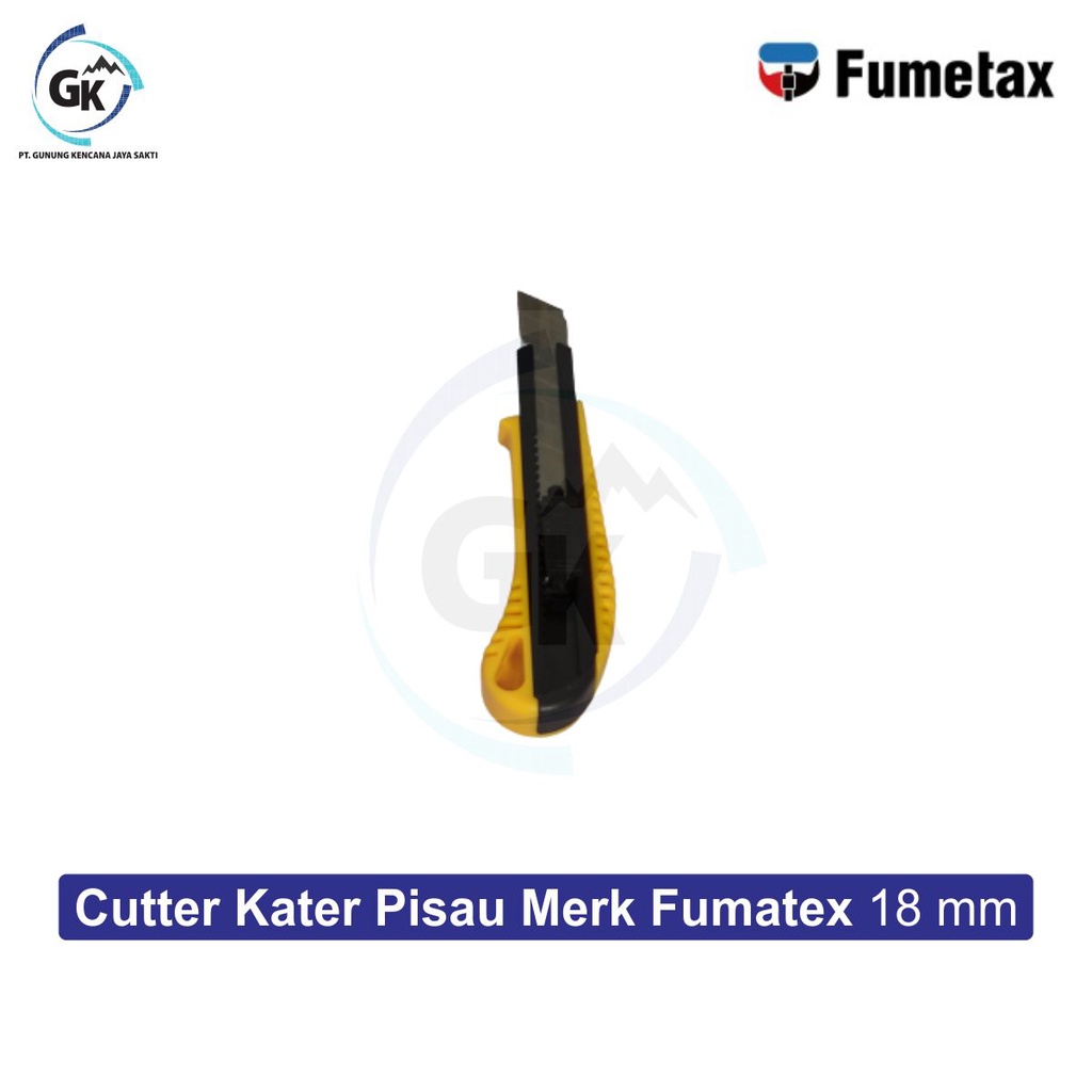 

Cutter Kater Pisau Merk Fumatex 18 mm