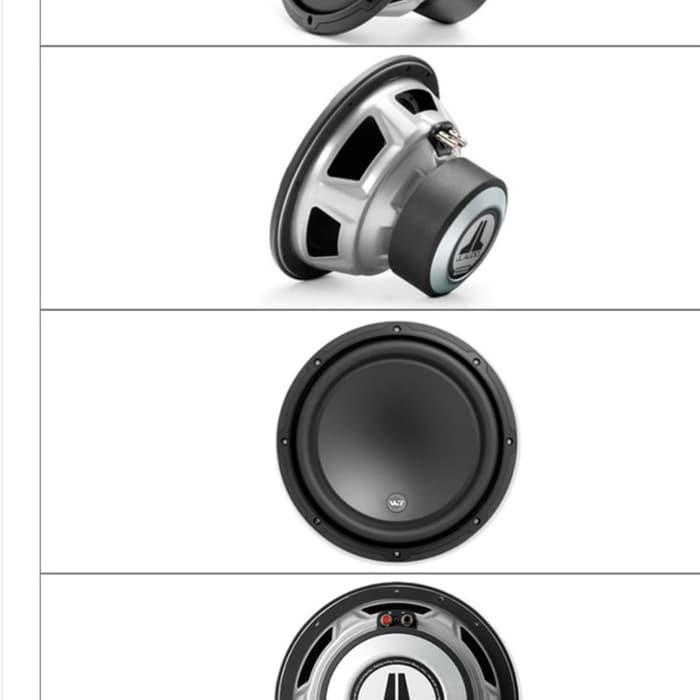 subwoofer 10 JL audio W3V3 4 ohm usa technology