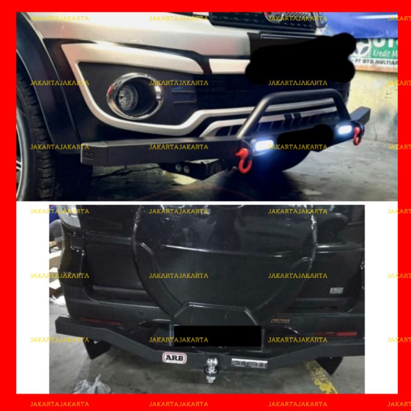 Paket Towing Depan Belakang Rush Terios Lama 2007 2015 ARB