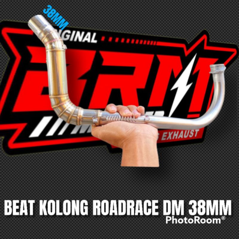 Pipa Leher Knalpot beat fi beat karbu kolong bawah original brm