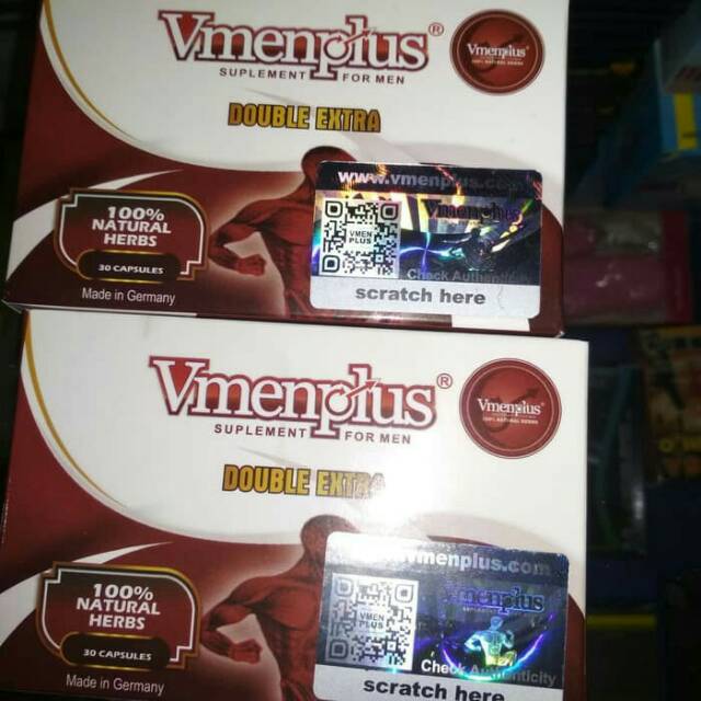 Suplemen Pria Herbal Vmenplus Asli Germany