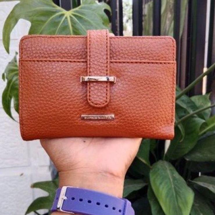 Menarik.. DOMPET VALLERIE : SOFT PINK / BLACK / BATA / BROWN : SOPHIE MARTIN PARIS PROMO LIPAT KECIL