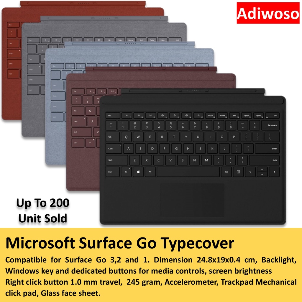 PAY Microsoft Surface Go Keyboard