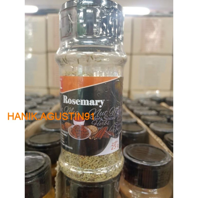 

Rosemary Leaves 25 gr - Daun Rosemary - Bumbu Dapur No MSG