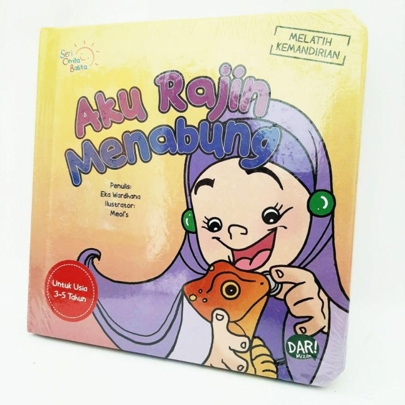 

Seri Cerita Balita Aku Rajin Menabung Melatih Kemandirian Boardbook Hardbook Anak Islam Muslim Pelangi Mizan Darmizan