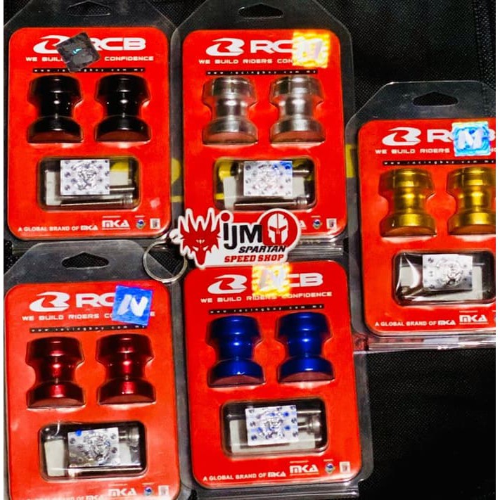 JALU PADDOCK RCB M6 RED GOLD BLUE SILVER BLACK RED